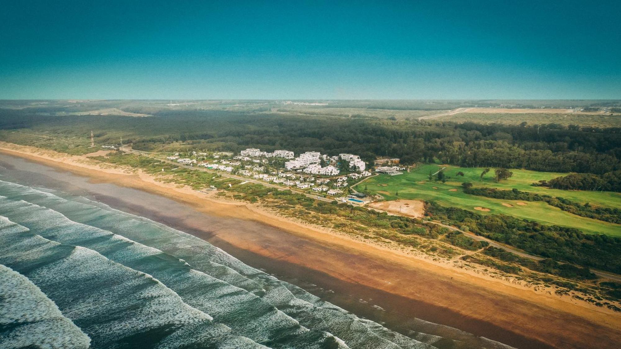 Pullman Mazagan Royal Golf & Spa Džadída Exteriér fotografie Aerial view of the resort