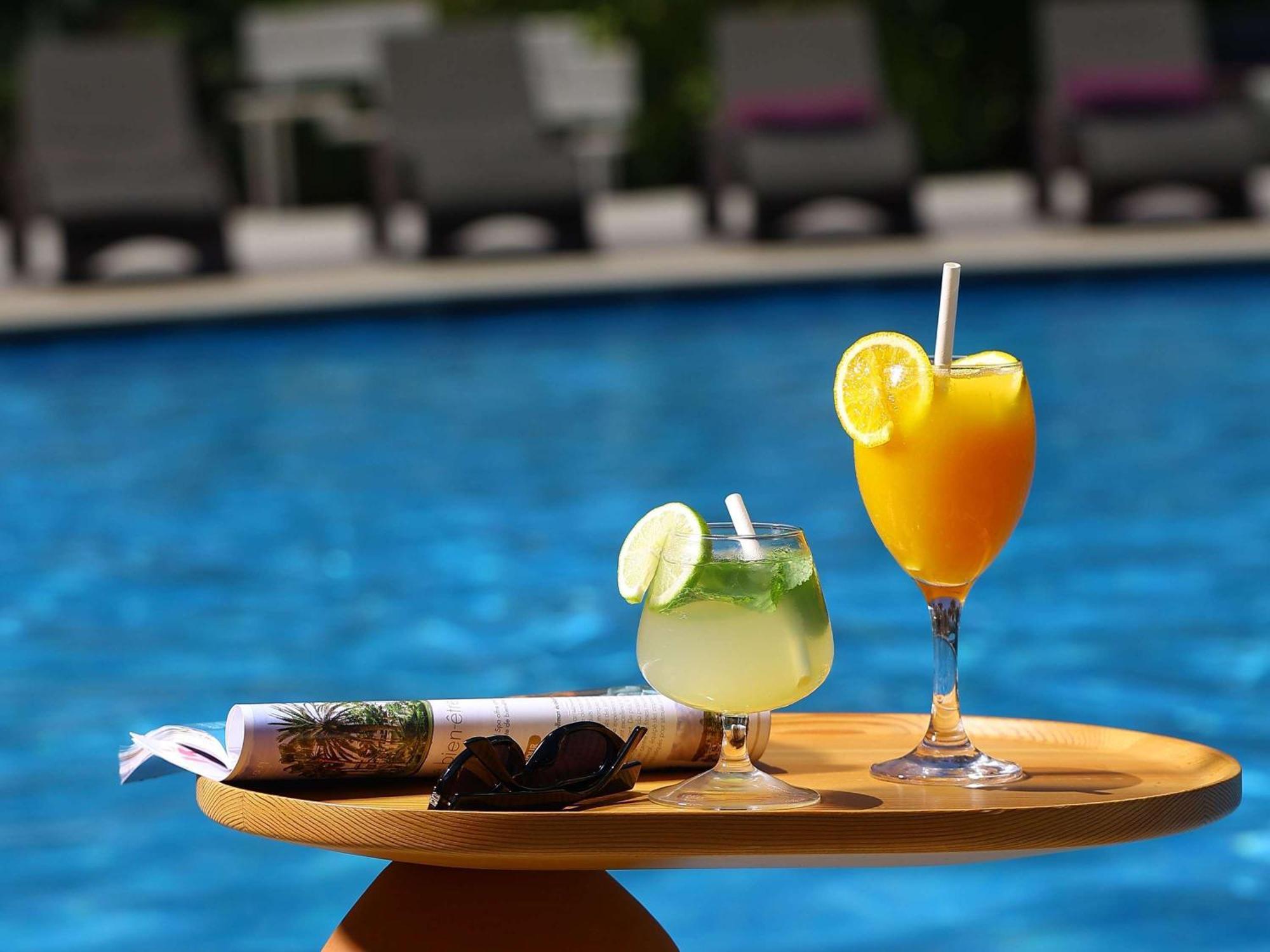 Pullman Mazagan Royal Golf & Spa Džadída Exteriér fotografie Poolside drinks